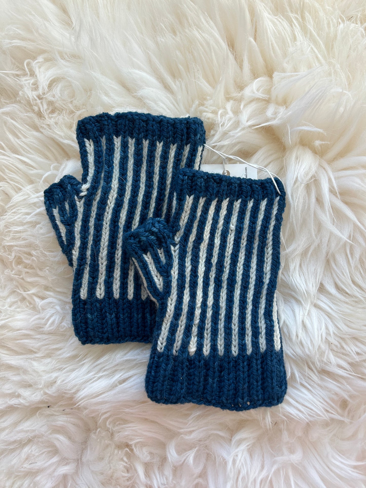 Classic Brioche Mitts