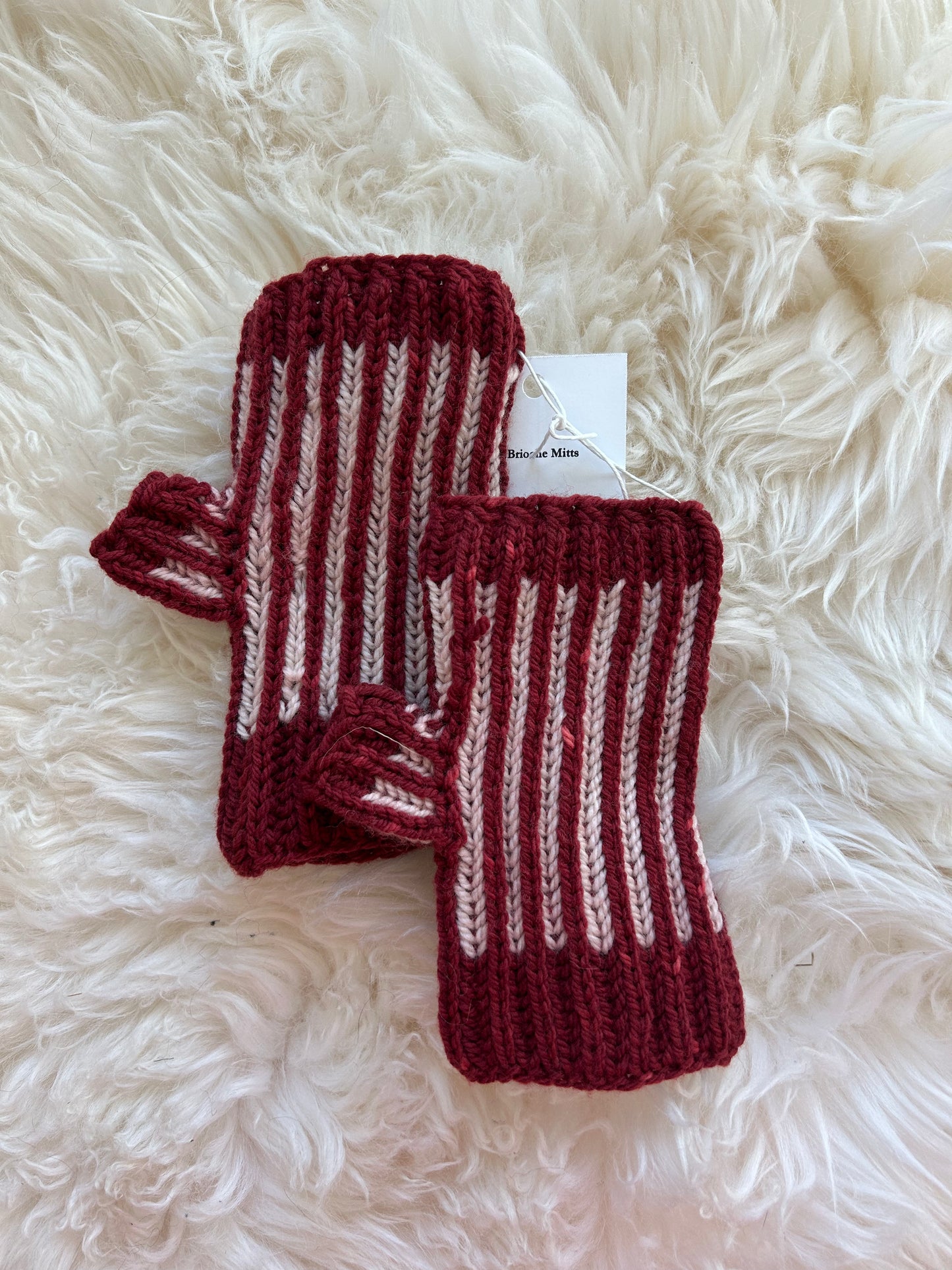 Classic Brioche Mitts