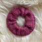 Handknit Scrunchie