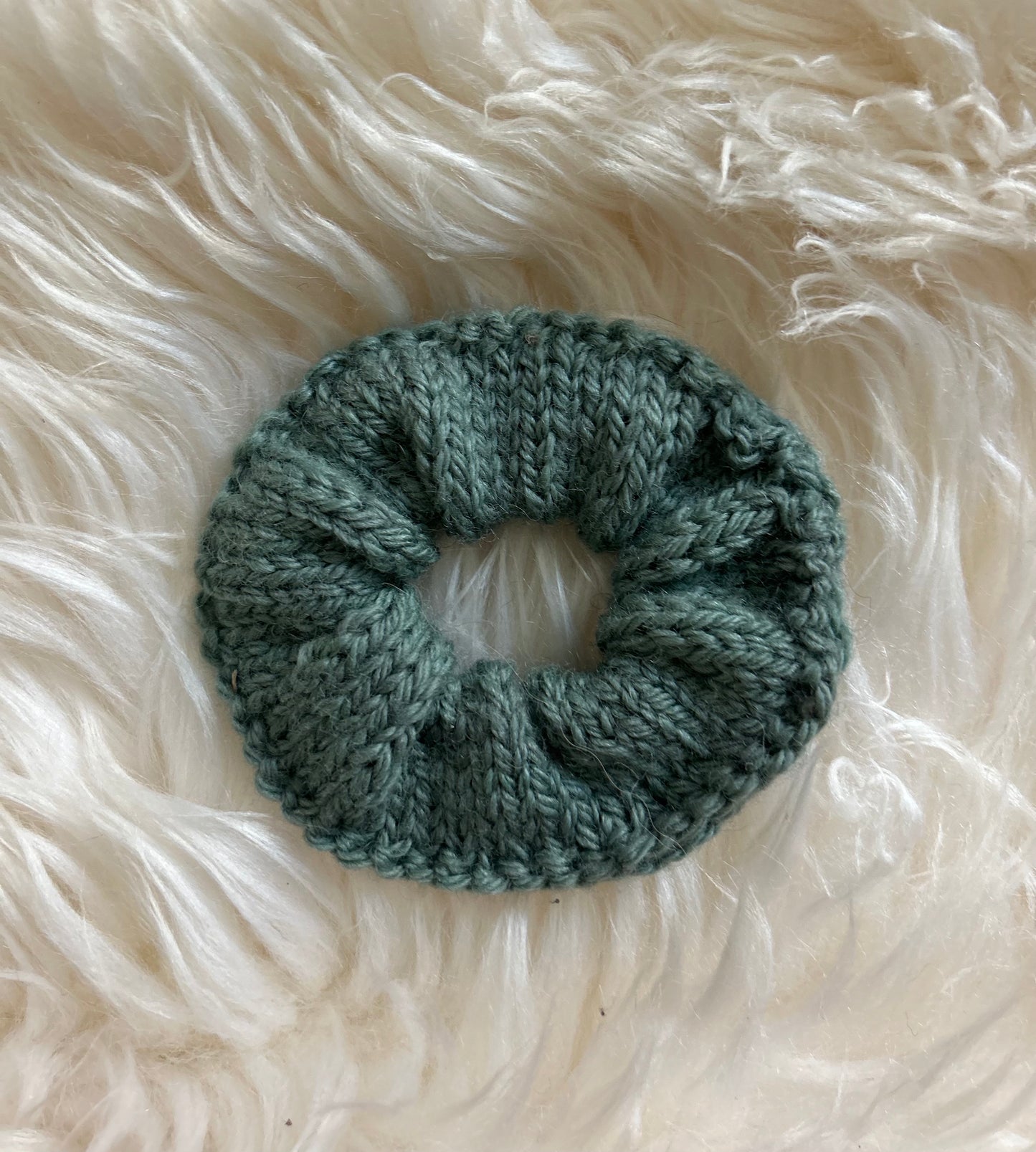 Handknit Scrunchie